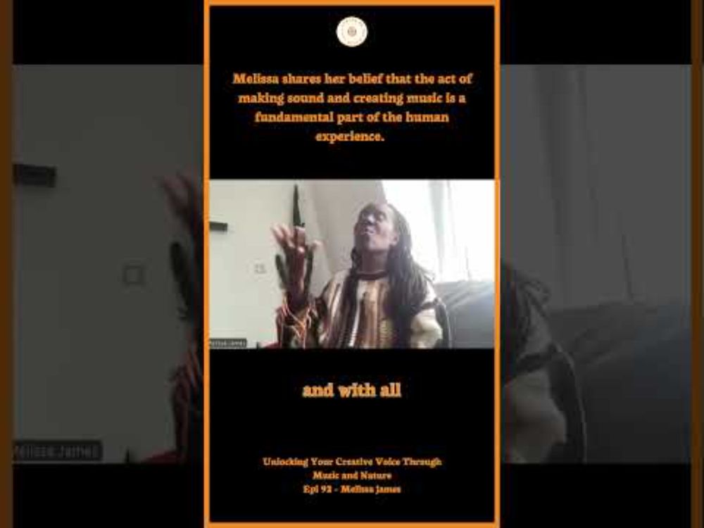 🎶 Creating Music is Our Birthright | Melissa Strange #shorts