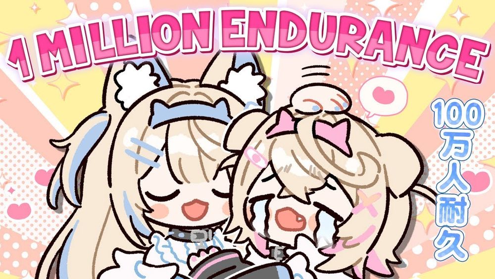 【1 MILLION ENDURANCE｜100万人耐久】the moment our dream comes true, here together with you 🐾✨️ 【FUWAMOCO】