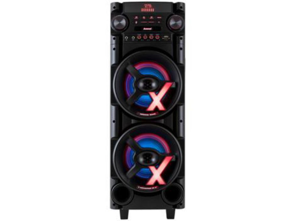 Caixa de Som Torre AMVOX ACA 1000 NEW X - Bluetooth 1000W RMS Amplificada - Caixa de Som Bluetooth / Portátil - Magazine Elisabetevivan