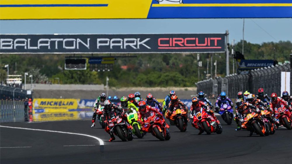 Moto3 bikes go faster around most grand prix tracks than MotoGP bikes go around Balaton. This isn't the kind of circuit that's going to do anything good for the championship