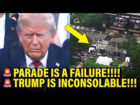 Trump PARADE turns into DISASTER as NO ONE SHOWS
