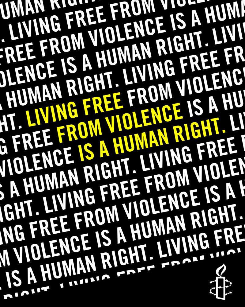 Living free from violence is a human right.