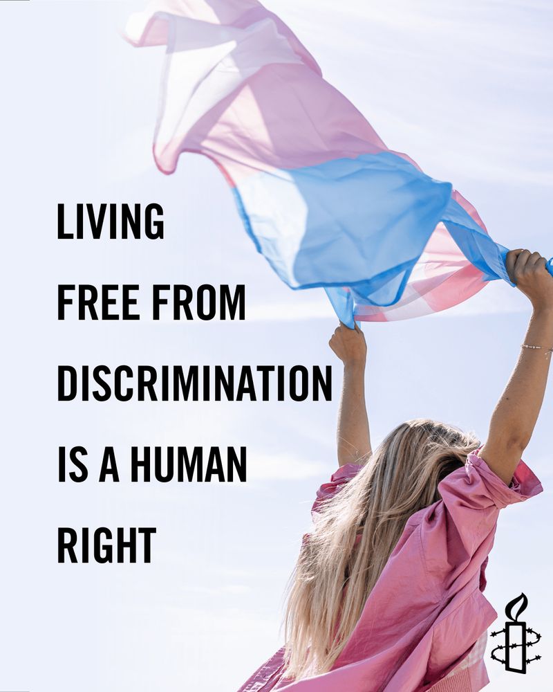 Living free from discrimination is a human right
