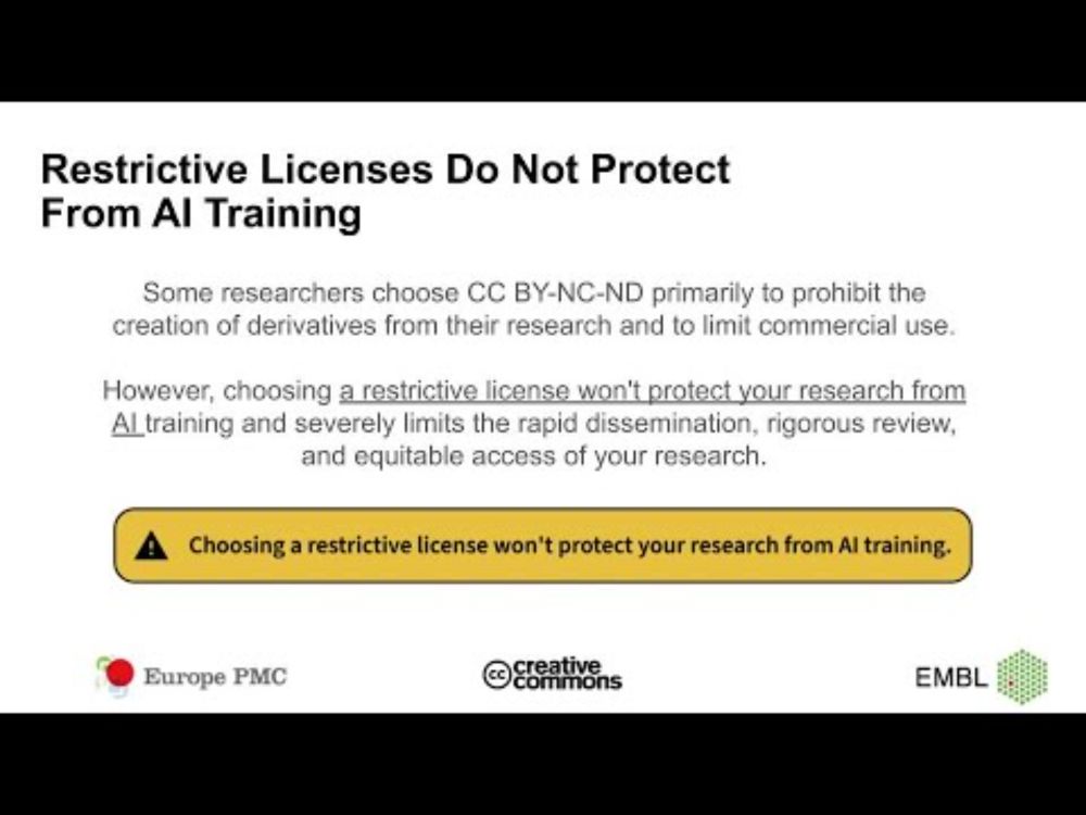 Don't use a CC-BY-NC-ND license to stop AI training