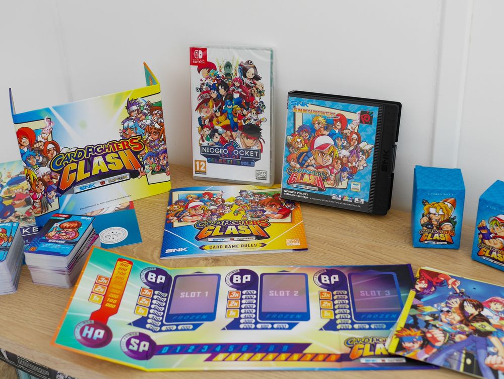 Contenu du coffret NeoGeo Pocket Color Selection 2