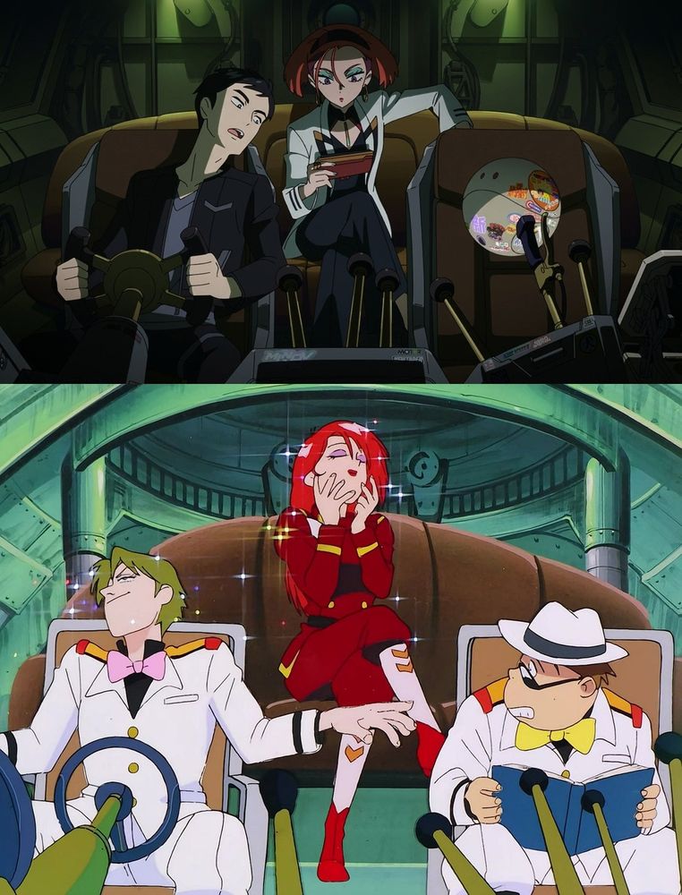 Référence à Fushigi no Umi no Nadia dans le dernier épisode de Gundam GQuuuuuuuX