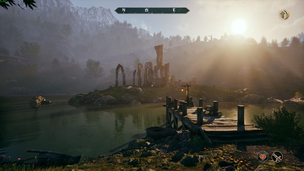 Oblivion Remastered with reshade shaders, iconic shot