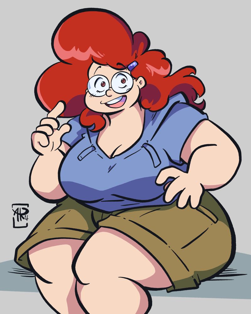 Robin, probably in the midst of a rant about an anime she watched last night.