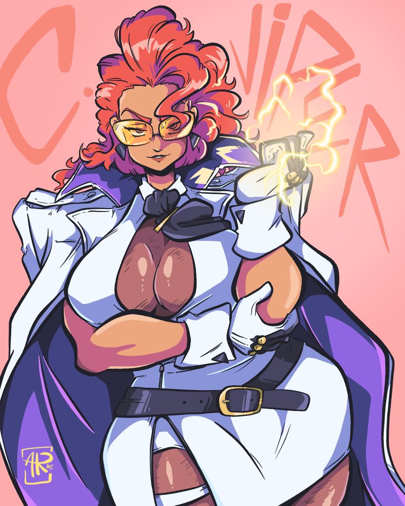 Crimson Viper in her new Street Fighter 6 duds.