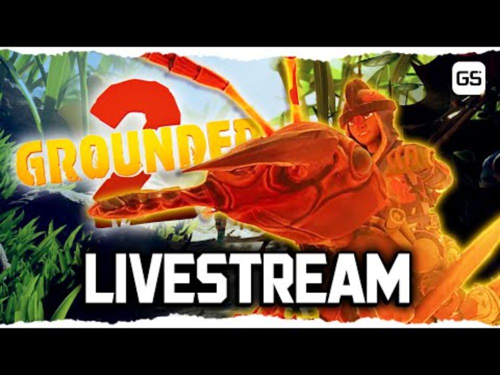 Irány a park! 🐜 Grounded 2 livestream 🎮 GS