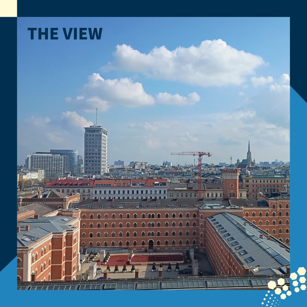 View from Facculty of Mathematics of Uni Vienna