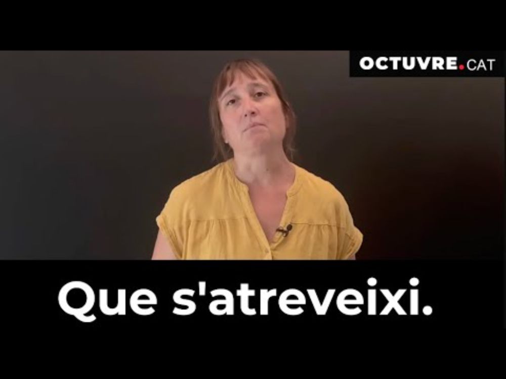 OCTUVRE: "Convidem Jordi Pascual a posar-nos una denúncia per difamació. L'estem esperant".