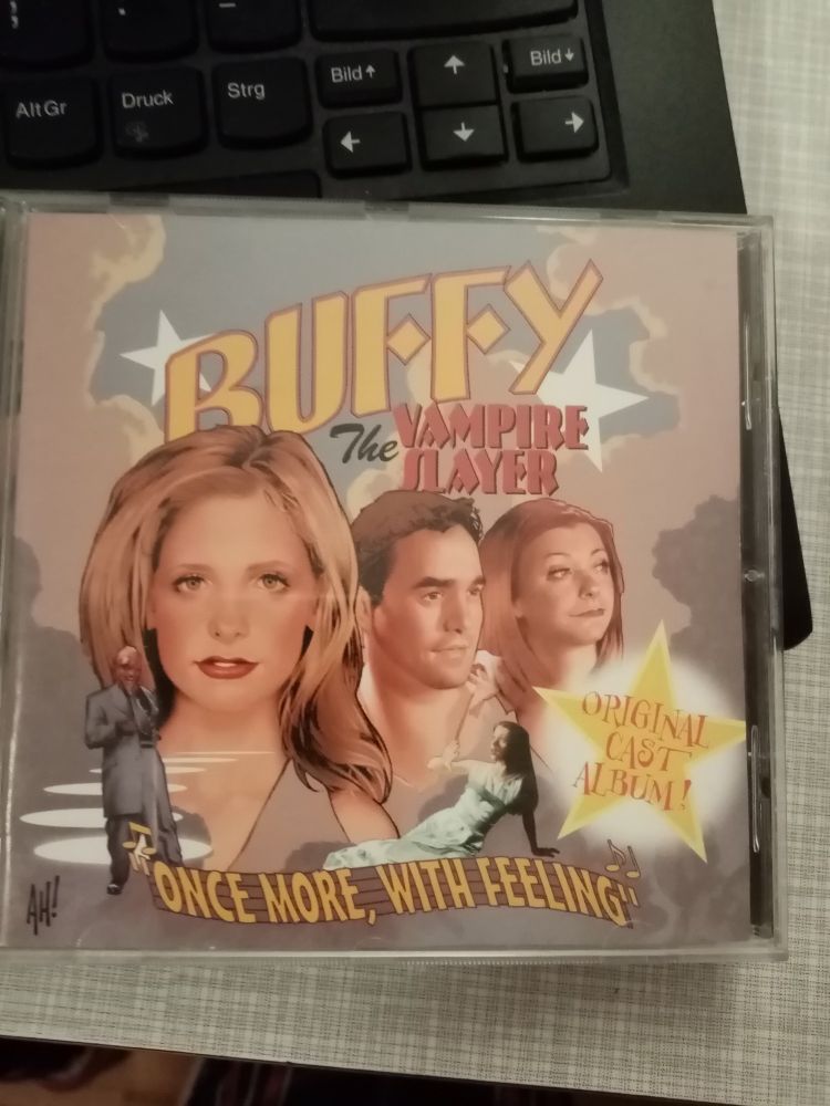 CD of Once More, With Feeling. The Buffy musical episode. 
