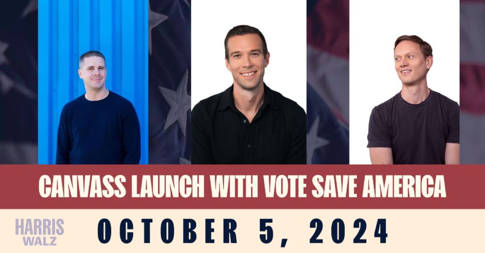 Vote Save America Canvass Launch in Ann Arbor! · Michigan Victory 2024