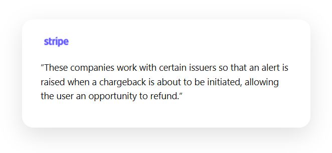 The "quote" from the chargeblast website
