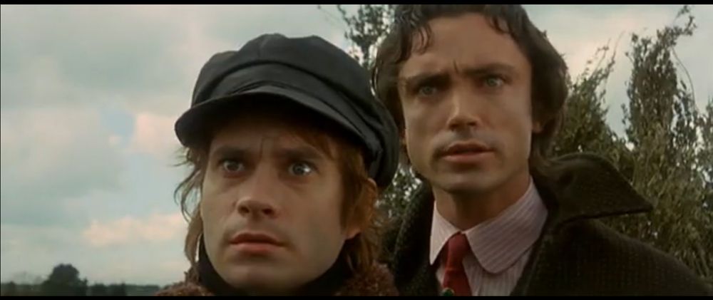 A confused Udo Kier in Flesh for Frankenstein