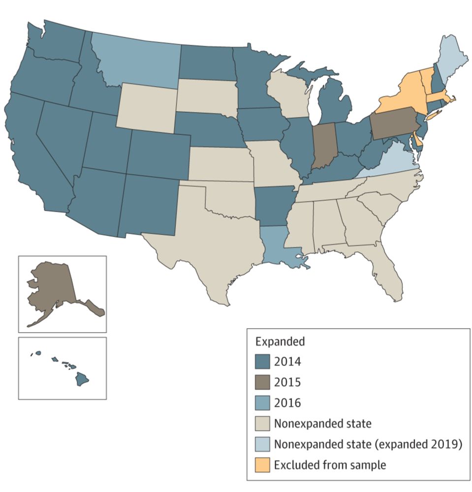 Changes in Health Care Workers’ Economic Outcomes Following Medicaid Expansion