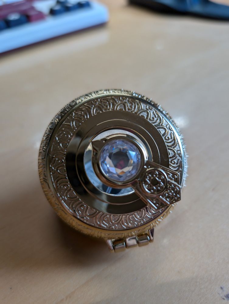 Outside way finder with the optional aeon stone attached 