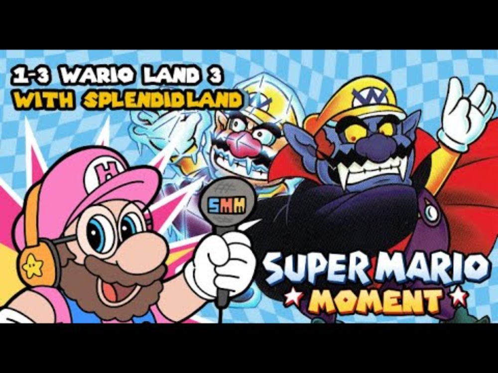 Is Wario Land 3 a Humiliation Simulator? | Super Mario Moment 1-3 with Splendidland