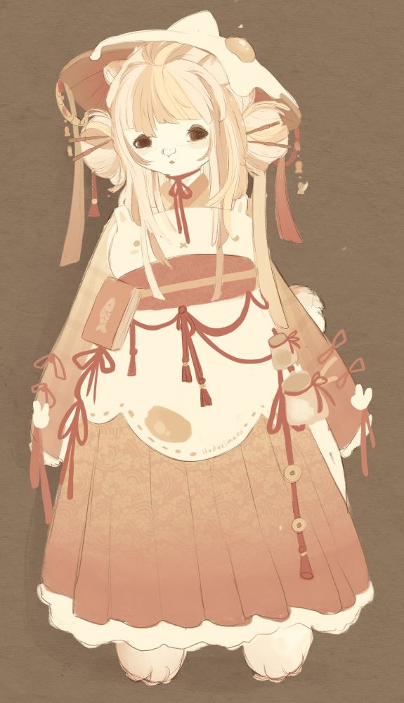 momoko, a bakeneko kitchen witch