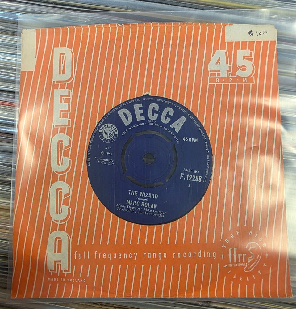 A 1965 Decca 7" single.