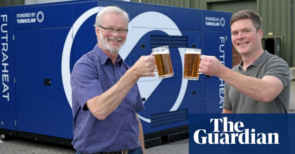 Brewer to cut emissions by making beer using a heat pump in UK first