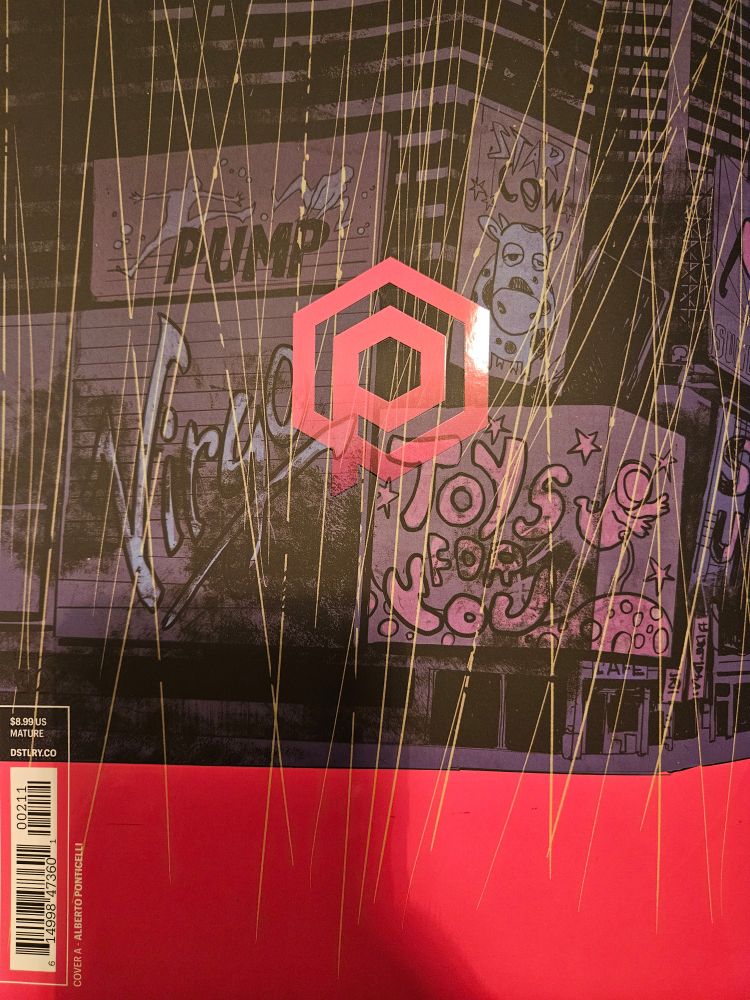 Back cover art for Warm Fusion #2 by Alberto Ponticelli 