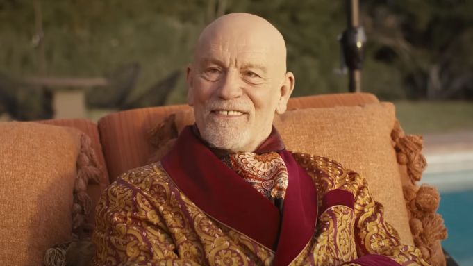 John Malkovich serving looks in "Opus."