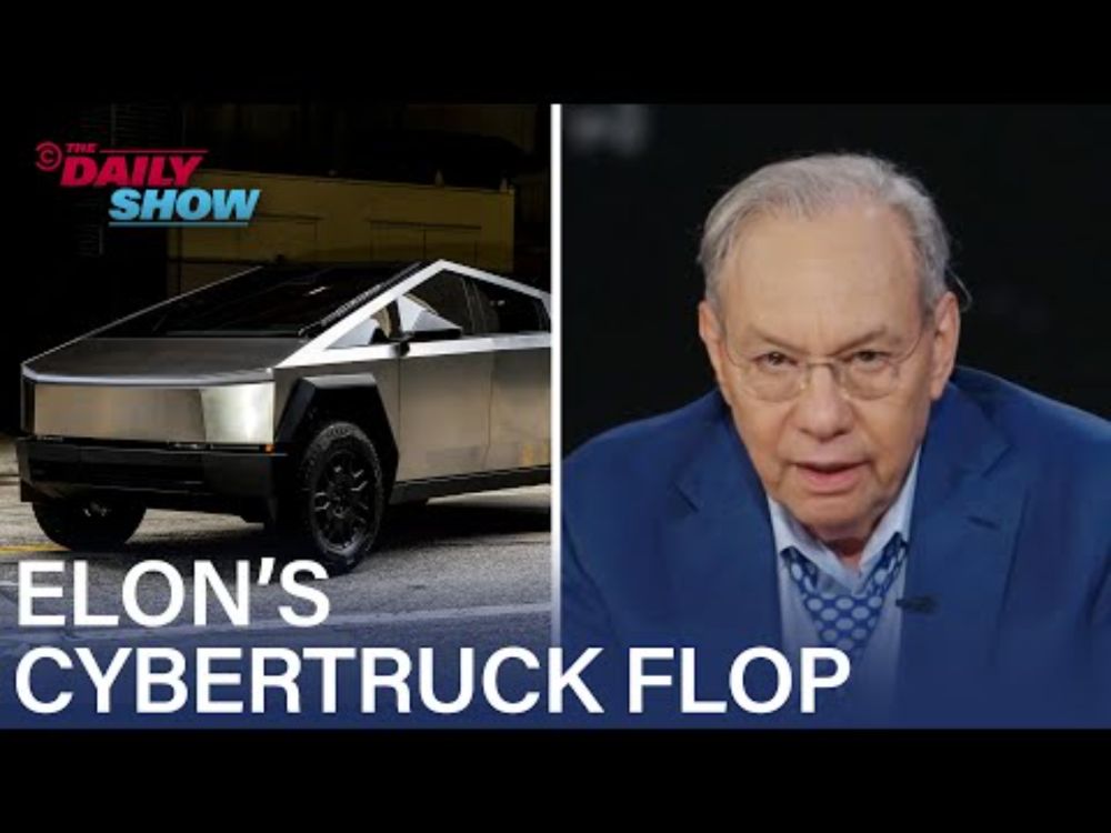 Lewis Black Gives Elon's Cybertruck Two Middle Fingers Up - Back in Black | The Daily Show