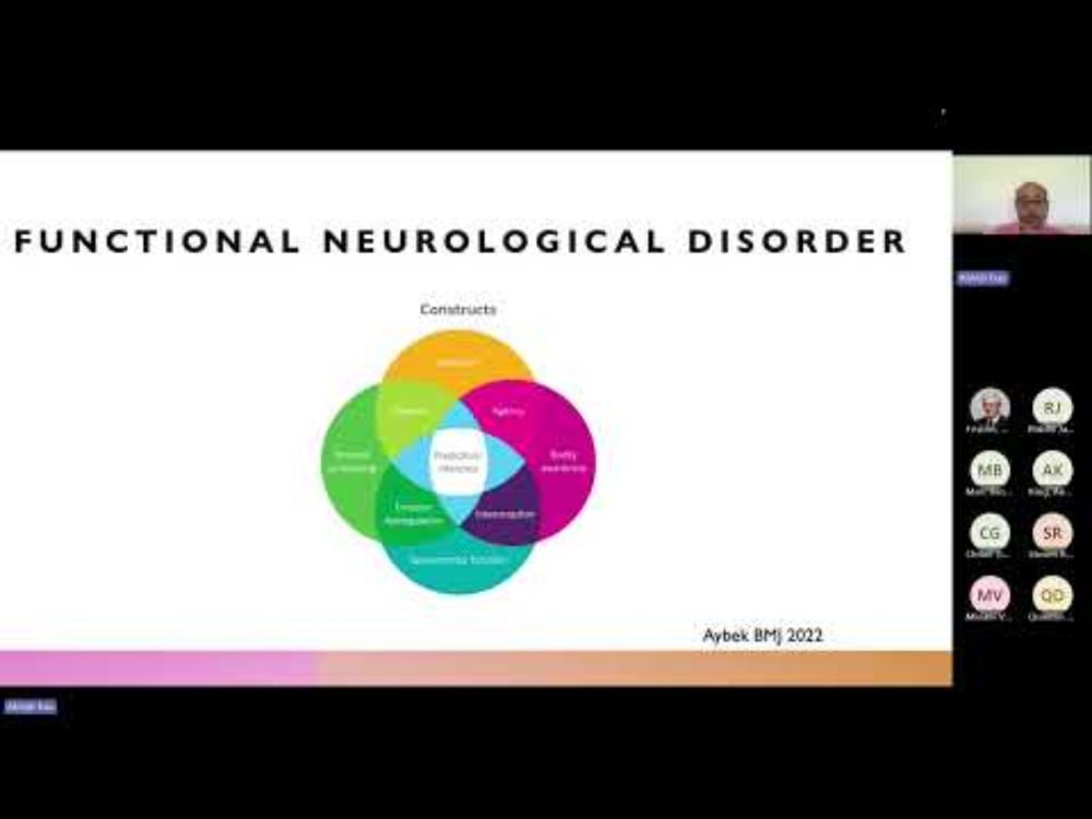 FEP & Functional Neurological Disorder: Clinical Features and a Therapeutic Approach - Abhijit Das