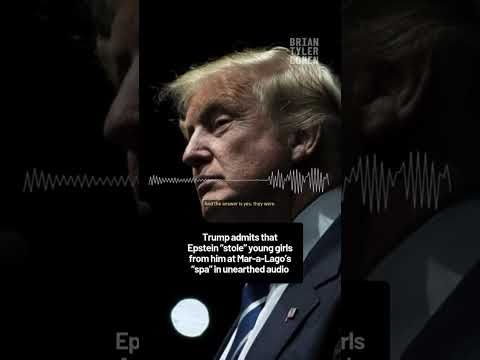 🚨 Trump admits Epstein “stole” young girls from his Mar-a-Lago spa