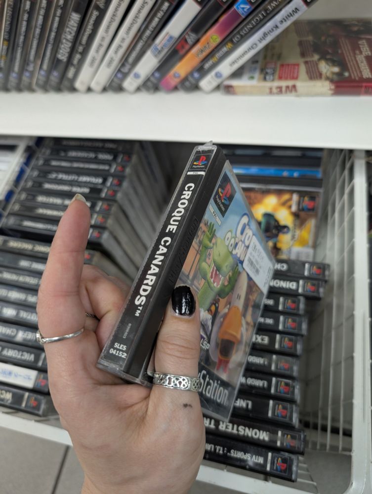 Le jeu Croque Canards sur PS1