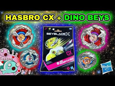 NEW Hasbro Beyblade CX and Dino Beys Revealed!