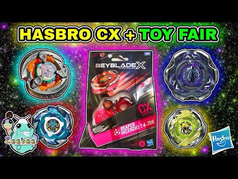 MORE Hasbro Beyblade CX and New York Toy Fair Reveals! Beyblade X News