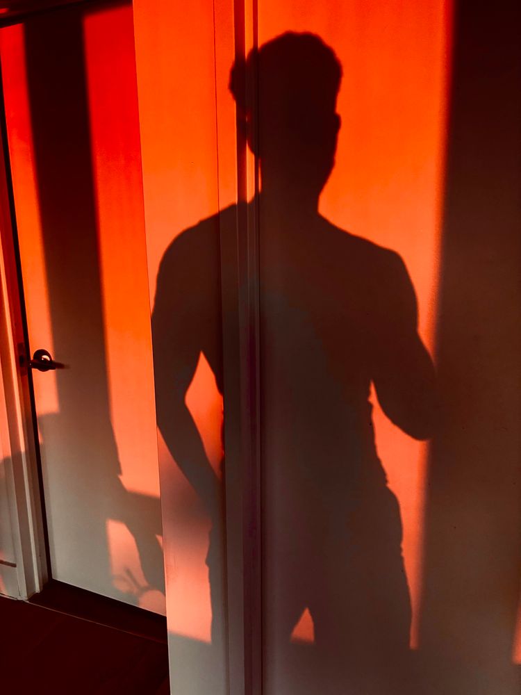 A photo of the skeeter’s silhouette in the sunset