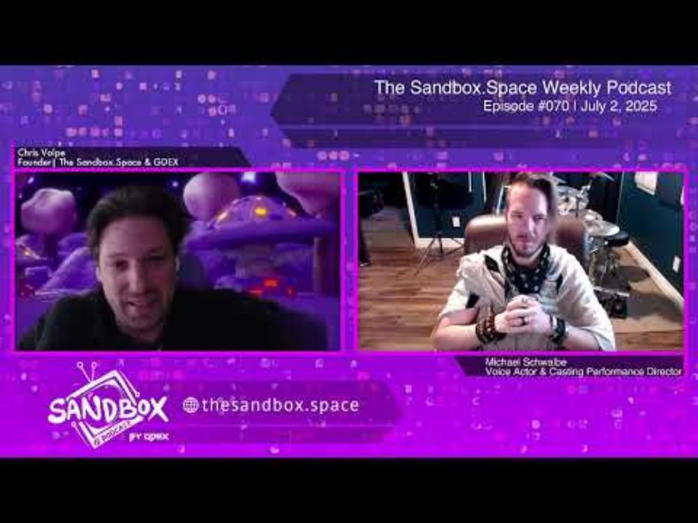 Michael Schwalbe | The Sandbox.Space Weekly #070 (July 2, 2025)