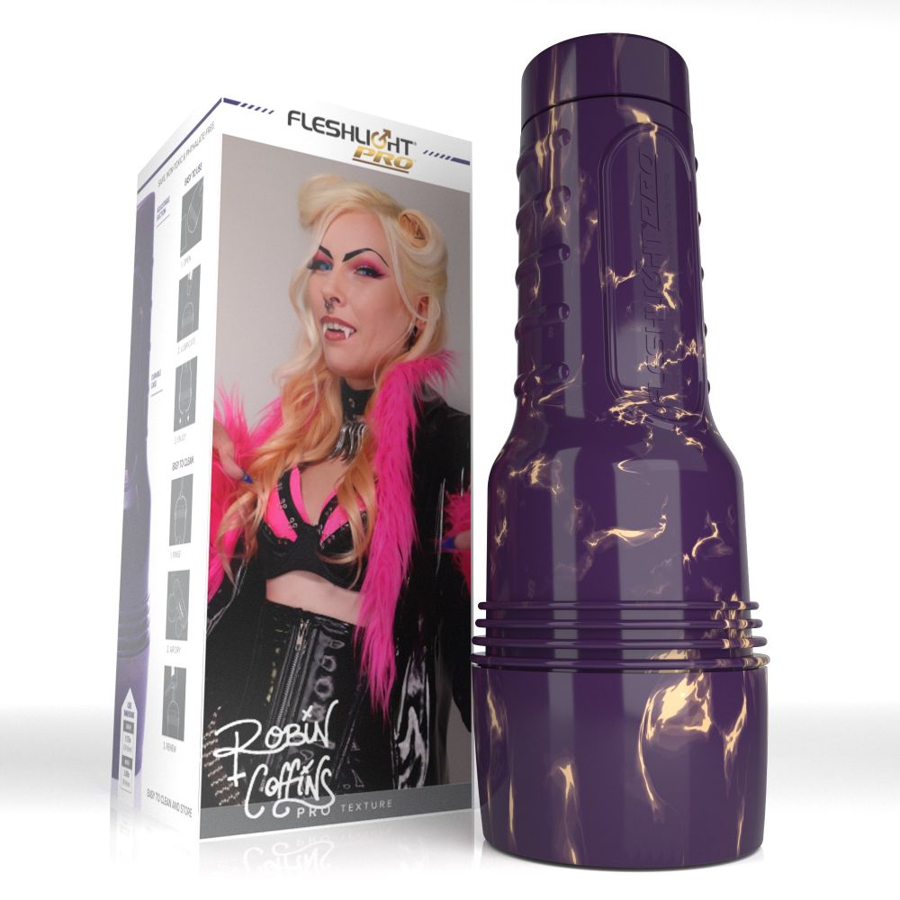 Product Image of "Robin's Coffin" a new fleshlight released by pornstar Robin Coffins exclusively for the FleshlightPro series