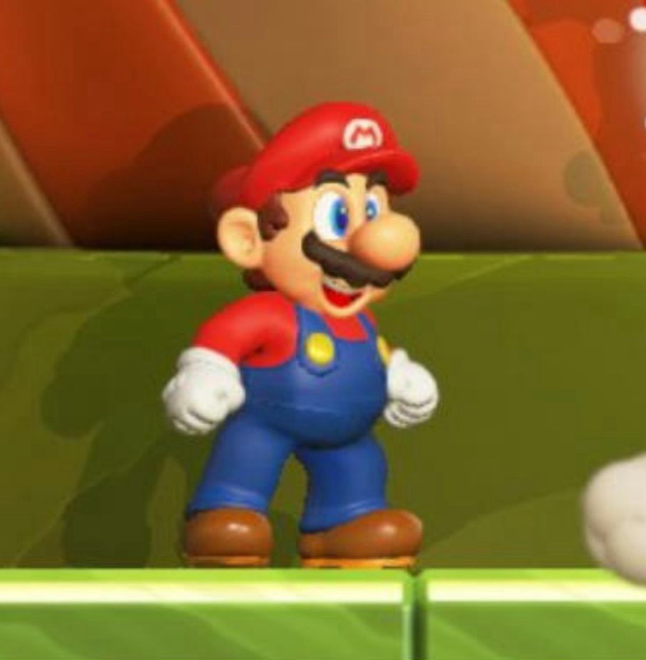 Mario in the style of early 90’s artwork 