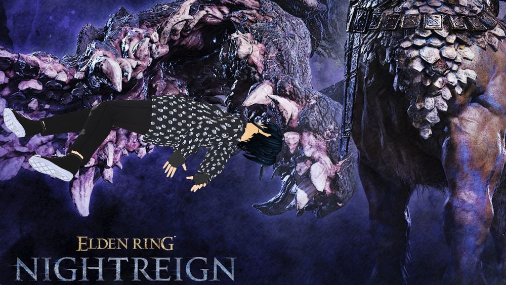Shadowstew can't sleep, so they'll be streaming Elden Ring Nightreign on Twitch and Youtube (shadowstew)!