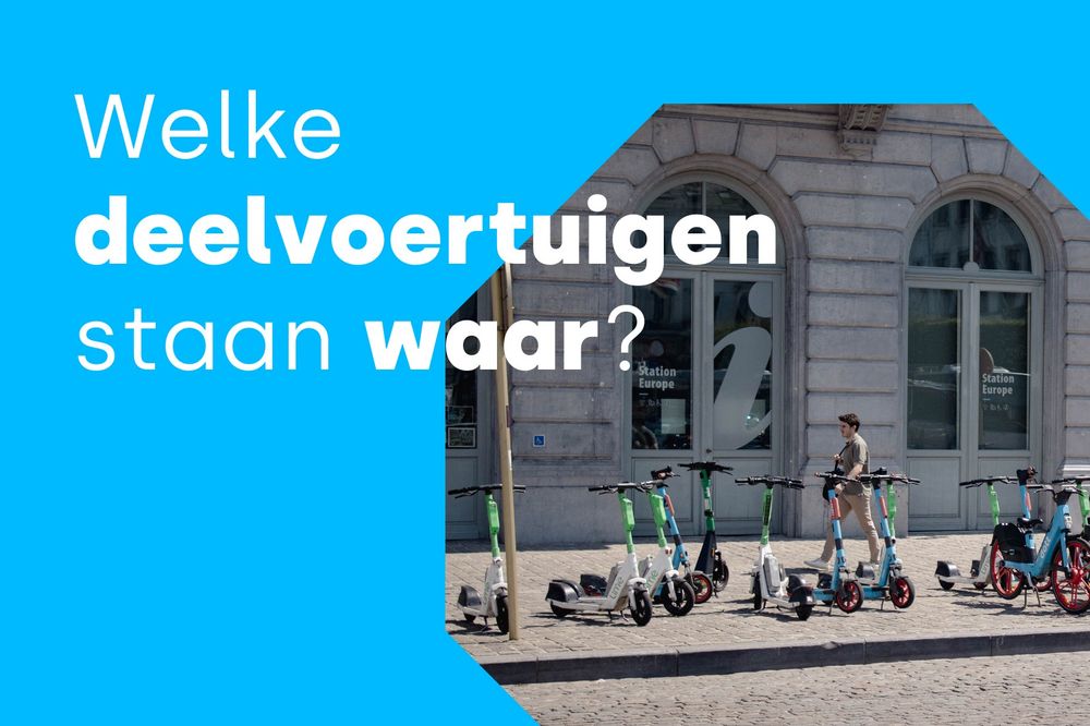 welke deelvoertuigen staan waar?