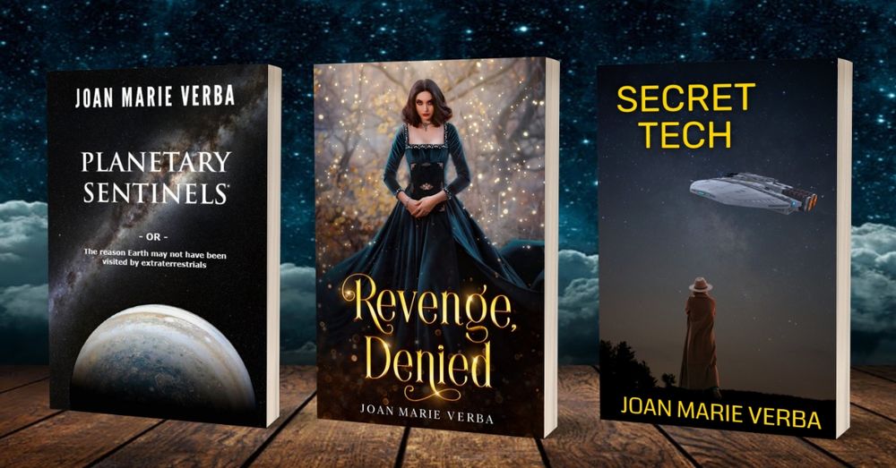 Covers for short stories: Planetary Sentinels, Revenge Denied, Secret Tech