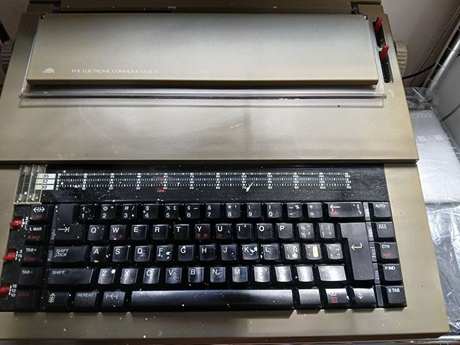 Picture of Sears typewriter 