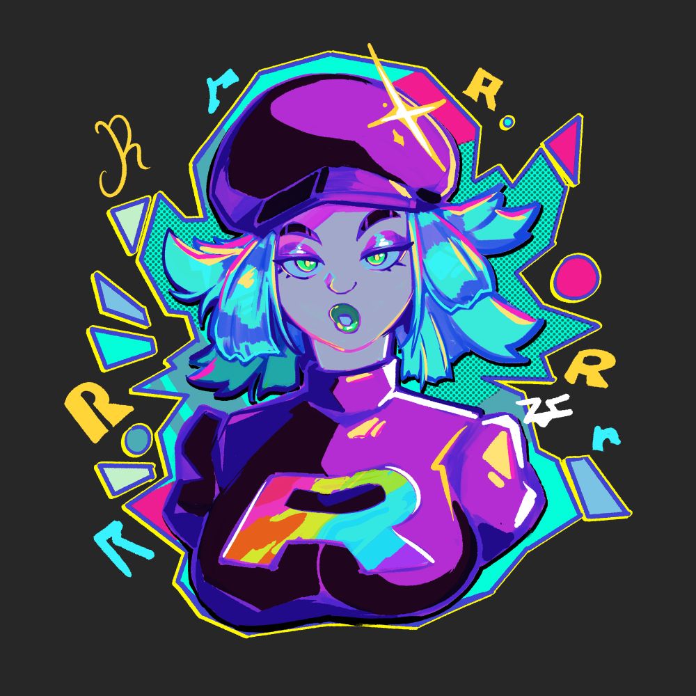 Some Team Rainbow Rocket to lighten up your day. Today was rough. But drawing this gave me that "just fkin do it, idiot, stop moping" vibe. Might do more like these, it was kinda relaxing😎