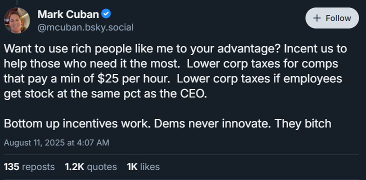billionaire drivel
