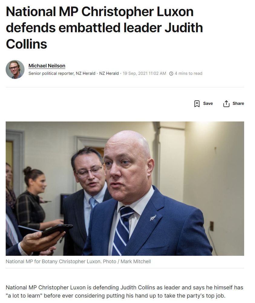 Luxon on rolling Collins