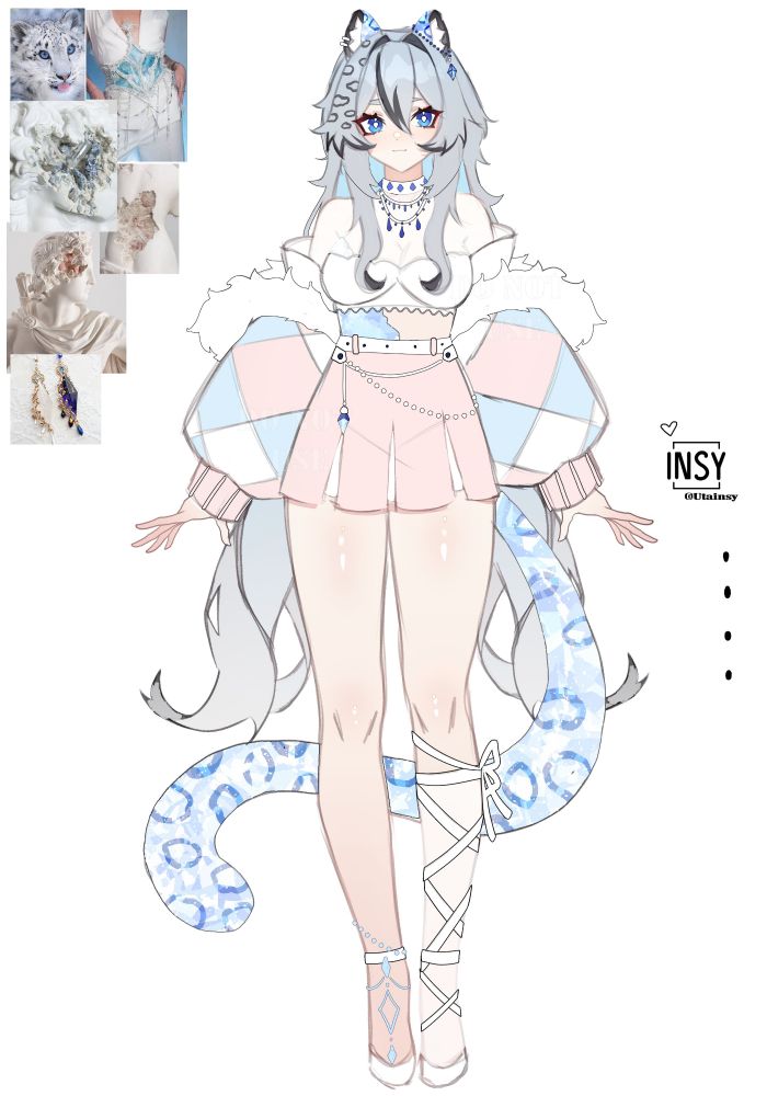 New diamond snow leopard design 
