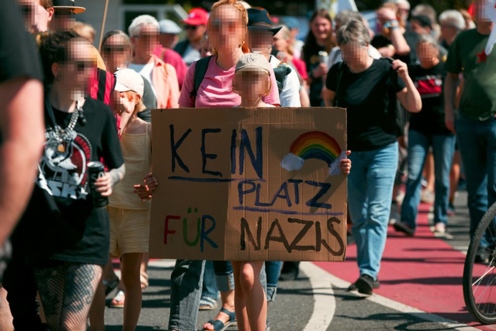 01.05.2024 - Antifaschistischer Protest gegen rechten Aufmarsch zum 1. Mai in Celle