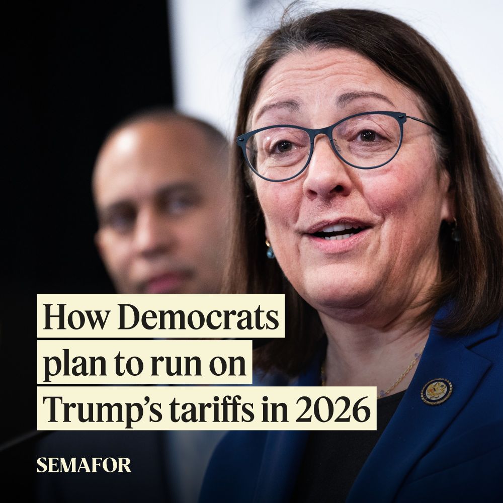 How Democrats plan to run on Trump's tariffs in 2026