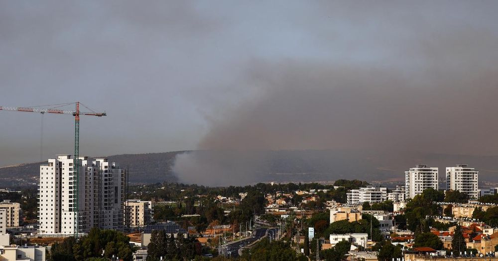 Israel bombards Gaza and targets Hezbollah in south Lebanon