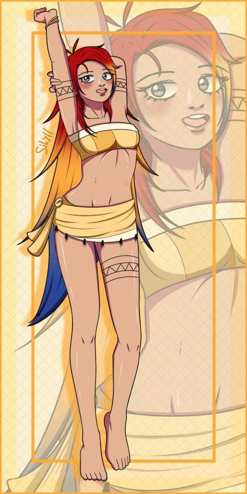 SmallAlexzaba's OC Kili (https://www.tiktok.com/@visi.79)